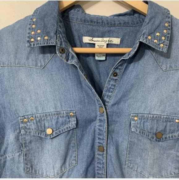 💙American Rag jean long sleeve - Picture 3 of 5